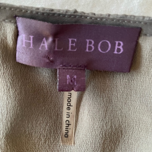 Hale Bob 👗 Silk Caped Arm Dress - Picture 7 of 9